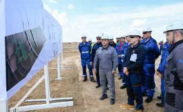Атырау облысында жаңа газ-химия зауытының құрылысы белсенді кезеңге өтті