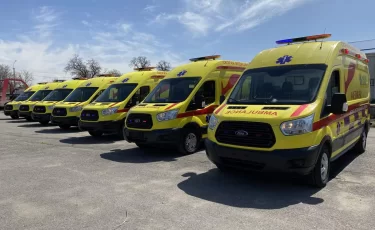 Машины скорой помощи в Астане поставят под камеры