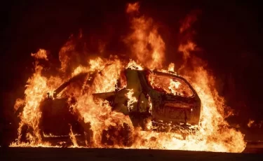 Названы главные причины пожаров автомобилей в Казахстане