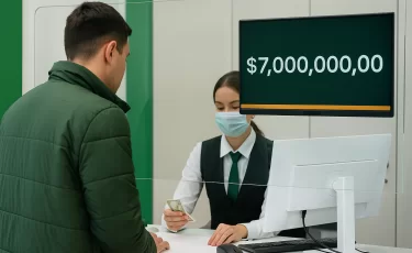 Kлиент Halyk Bank стал долларовым миллионером на несколько часов