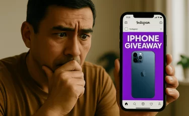 Поверил в выигрыш iPhone 17: казахстанец потерял 1,5 млн тенге