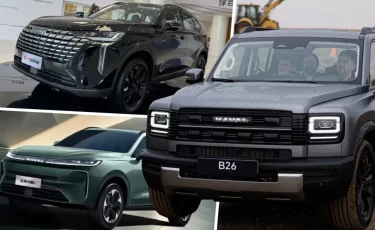 Три новых кроссовера Haval выйдут в Казахстане в 2026 году