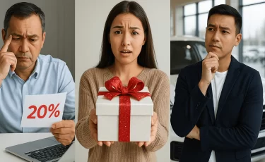 20% от Kaspi, обман с подарками, пенсионка на автолизинг - дайджест