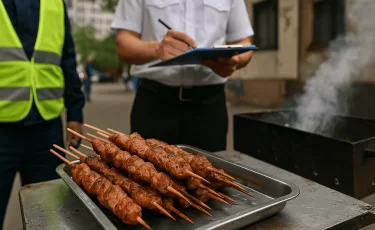 За аромат шашлыка оштрафовали кафе в Алматы на 1,2 млн тенге