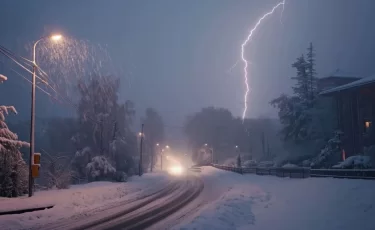 Погода резко ухудшится в Казахстане: метели и ветер свыше 30 м/с