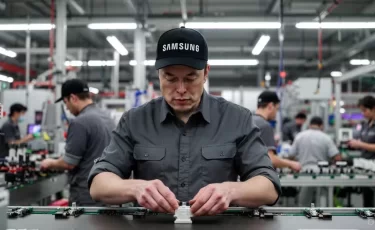 Илон Маск поселился на заводе Samsung