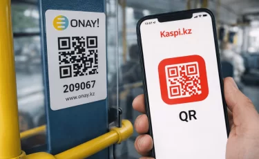 Теперь по Kaspi QR: в автобусах Алматы ввели новый способ оплаты проезда