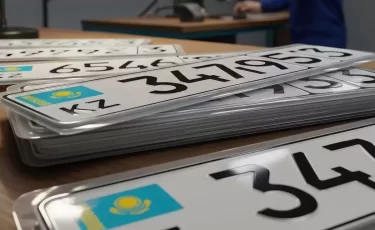 Во сколько обойдётся госномер в Казахстане в 2026-м