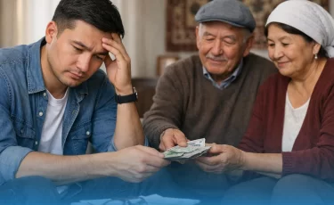 «Должен ли я помогать родителям?» - о финансовой поддержке в казахстанских семьях