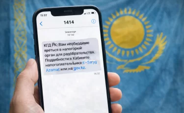 Сообщение с номера 1414: кого и зачем налоговая вызывает по SMS в Казахстане
