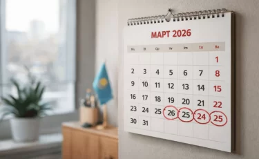 Как казахстанцы будут отдыхать в марте 2026 года