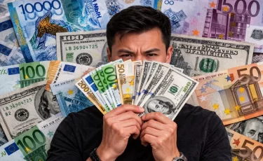 Курсы валют в банках Казахстана на 24 февраля: где выгоднее доллар, евро и рубль