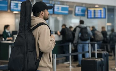 Летите с гитарой? Что важно знать пассажирам казахстанской авиакомпании