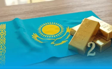 Казахстан купил 57 тонн золота и стал вторым в мире