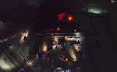 Люди выбегали с криками: в Семее горел развлекательный центр с детьми