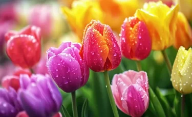 Какие тюльпаны лучше дарить на 8 Марта: цвета и их значение