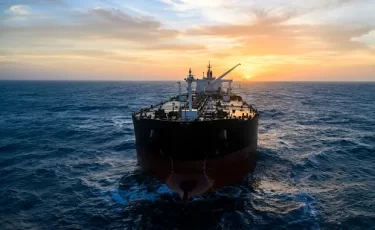 В Чёрном море атакован танкер, шедший за казахстанской нефтью