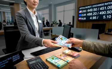 Курсы валют в банках Казахстана