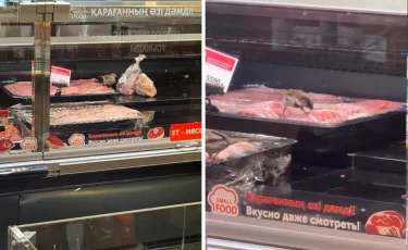 В астанинском Small заметили грубое нарушение санитарных норм