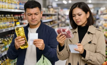 Еда дороже аренды: сколько реально тратят казахстанцы на продукты в Астане