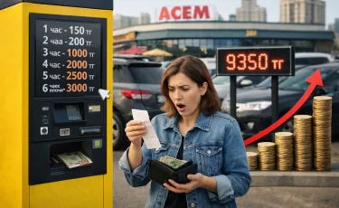 Парковка с сюрпризом в Астане: тарифы у рынка резко взлетели