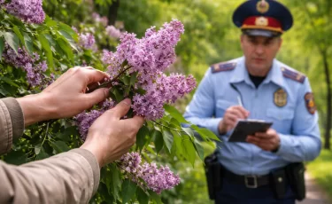 Штраф до 216 тысяч: можно ли срывать сирень в городе