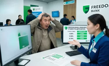Деньги просто исчезли: клиент Freedom Bank заявил о пропаже 15 тысяч тенге
