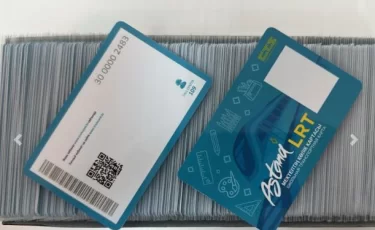 Как оформить именную карту LRT в Астане не выходя из дома