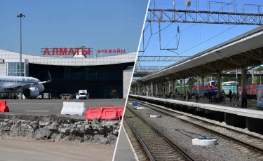 Алматинцам пообещали закончить хаос у аэропорта и вокзала