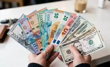 Доллар пошел вниз: курсы валют в Астане, Алматы и Шымкенте