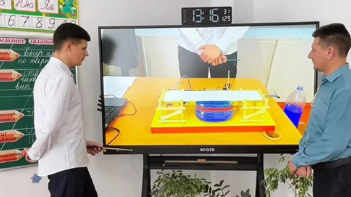 Школьник из Костаная создал систему, спасающую мосты от паводков
