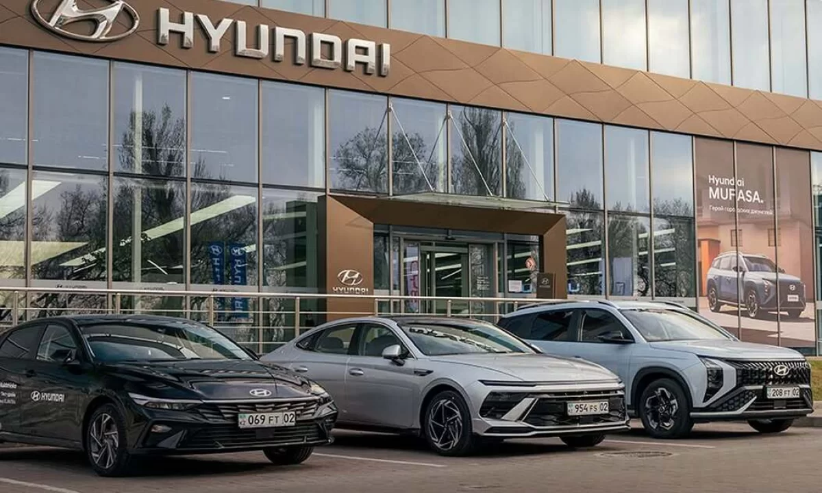 Hyundai стал лидером по продажам автомобилей в Казахстане