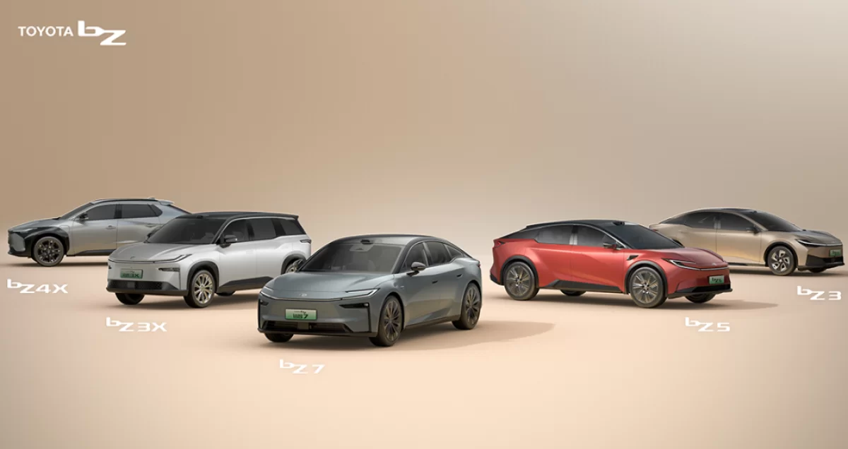 Toyota показала электрический седан с китайской ОС и инновационным интерьером
