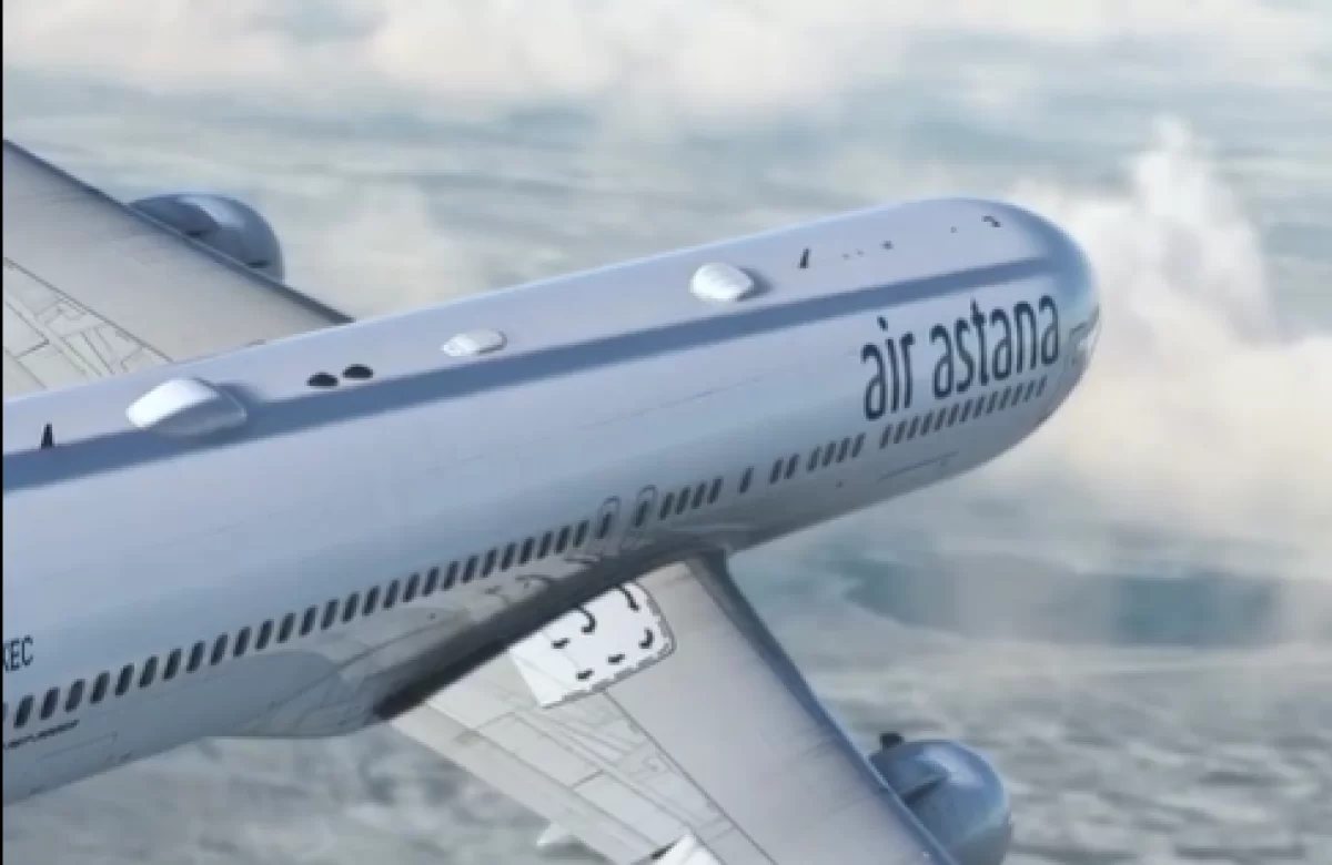Air Astana разъяснила ситуацию с трещиной на фюзеляже самолета