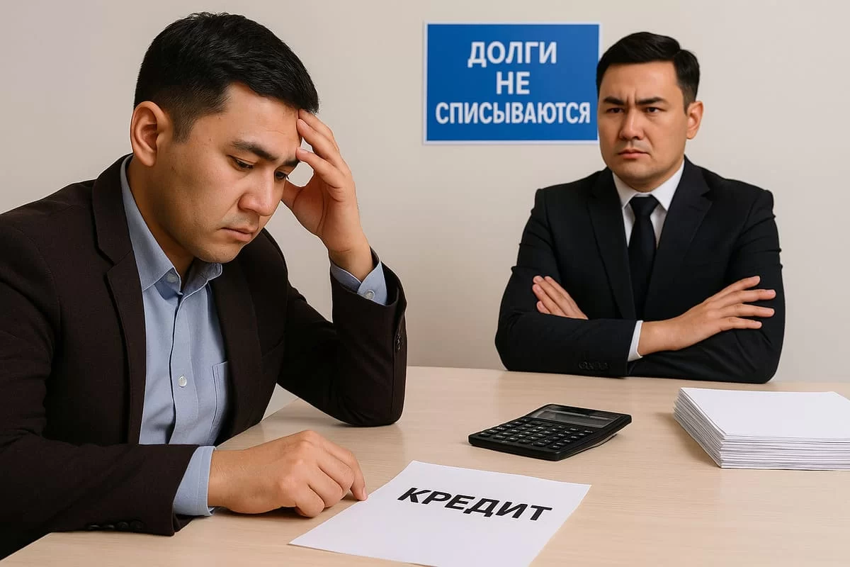 В Казахстане предложили запретить списание банковских долгов