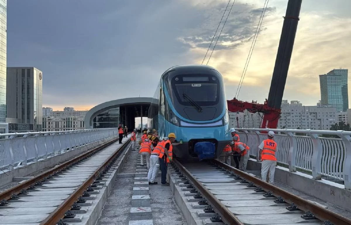 Станции LRT в Астане получили названия
