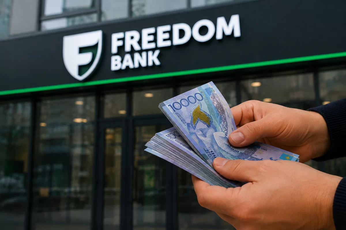 Freedom Bank меняет ставки по вкладам: сколько может принести 1 млн тенге