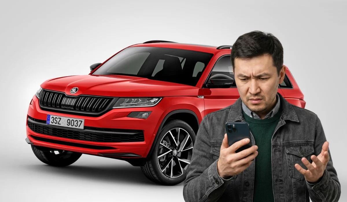 Новый Skoda Kodiaq протёк после дождя: клиент жалуется на Allur