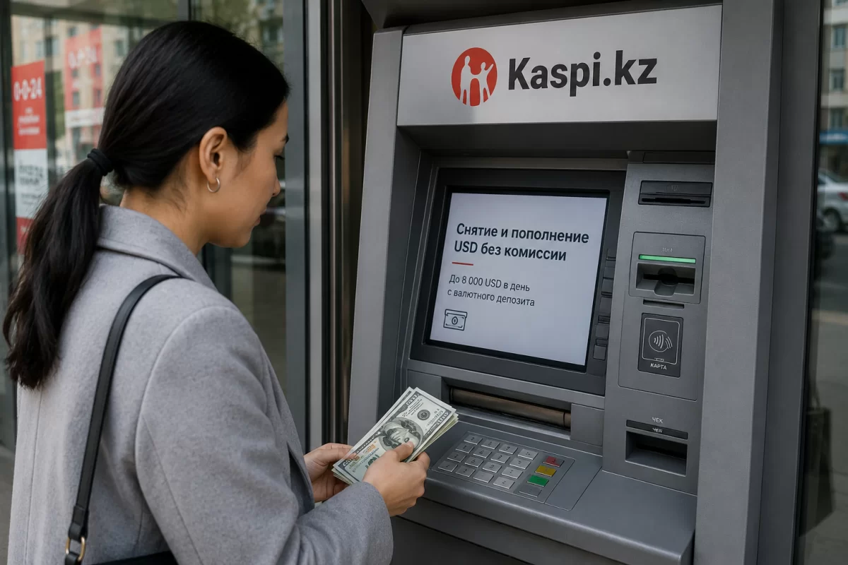 Как снять до $8000 в Kaspi без комиссии: лайфхак для казахстанцев