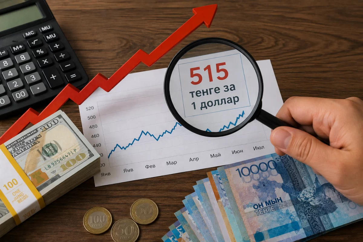 ЕАБР спрогнозировал ослабление тенге до 515 за доллар