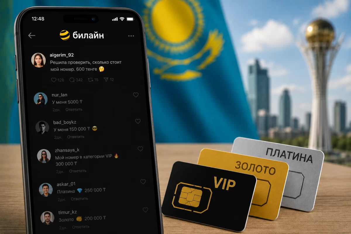 Казахстанцы внезапно узнали, что их номер может стоить сотни тысяч тенге