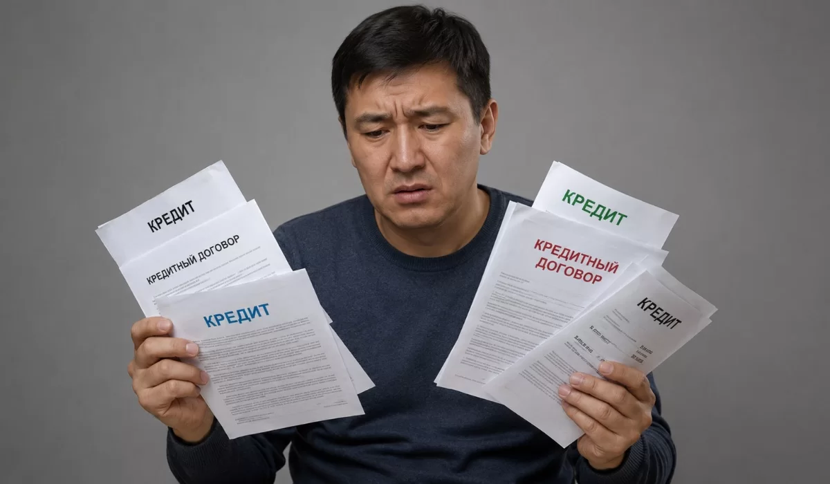 Казахстанцы отдают половину своих доходов на кредиты