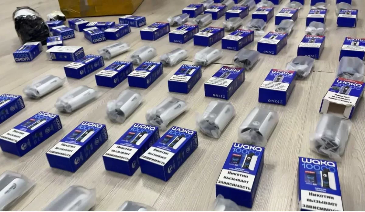 В Казахстане раскрыли схему незаконной продажи вейпов