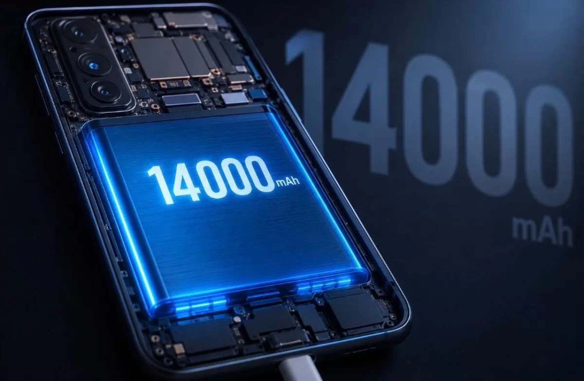 В Китае разрабатывают смартфон с аккумулятором на 14 000 мАч