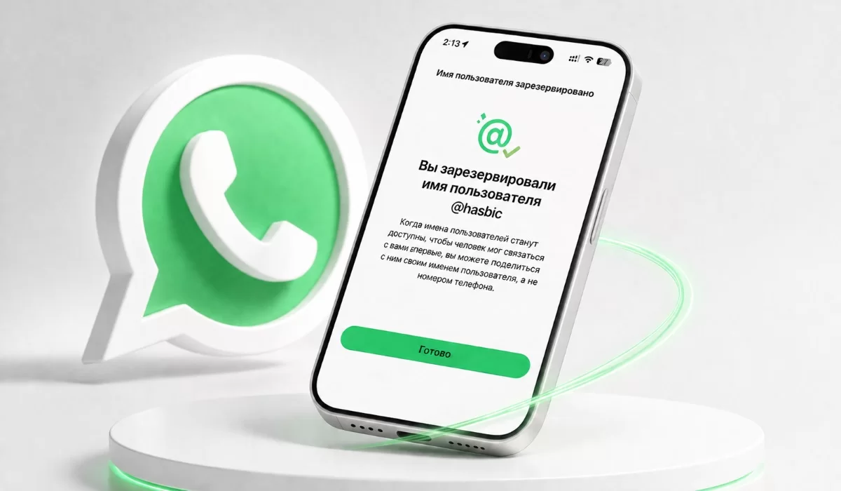WhatsApp позволит заранее занять уникальный аккаунт под себя