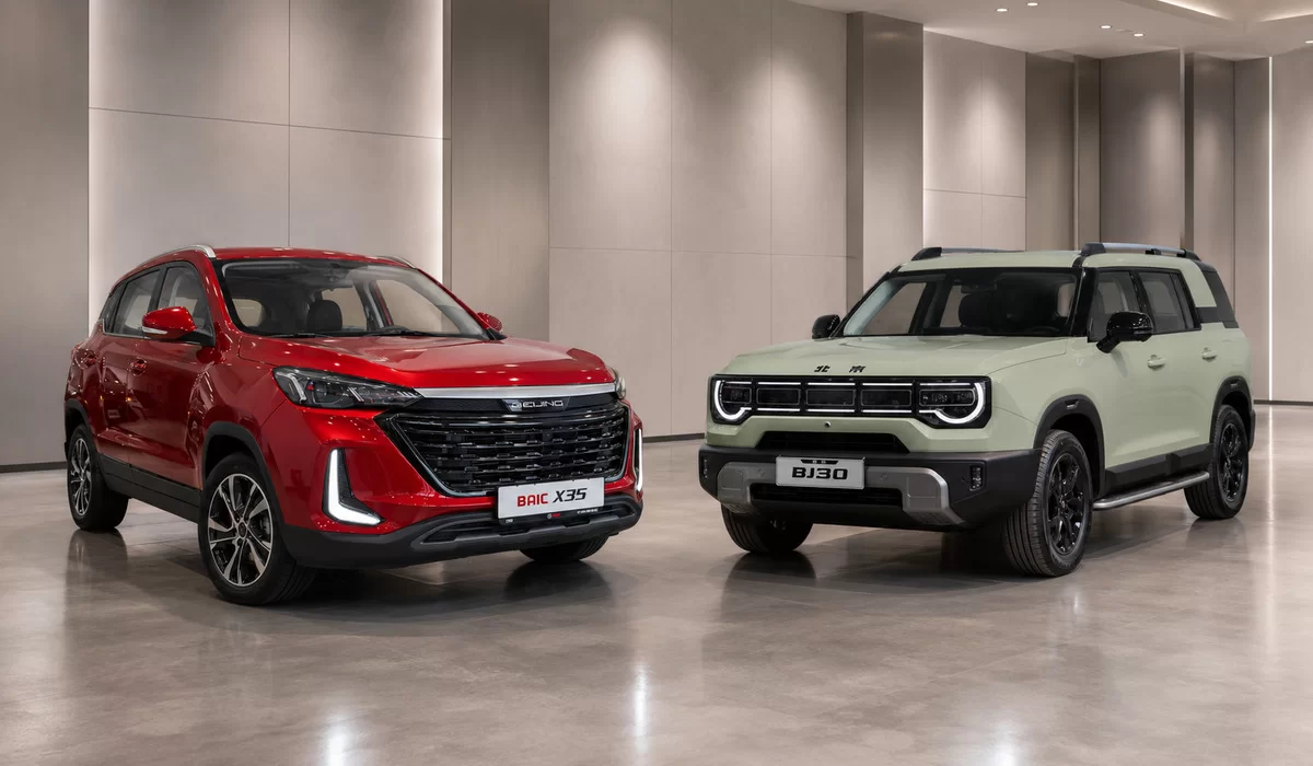 BAIC X35 и BJ30e начнут продавать в Казахстане