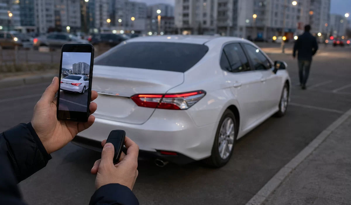 Казахстанец сфотографировал чужую Toyota и продал ее знакомому