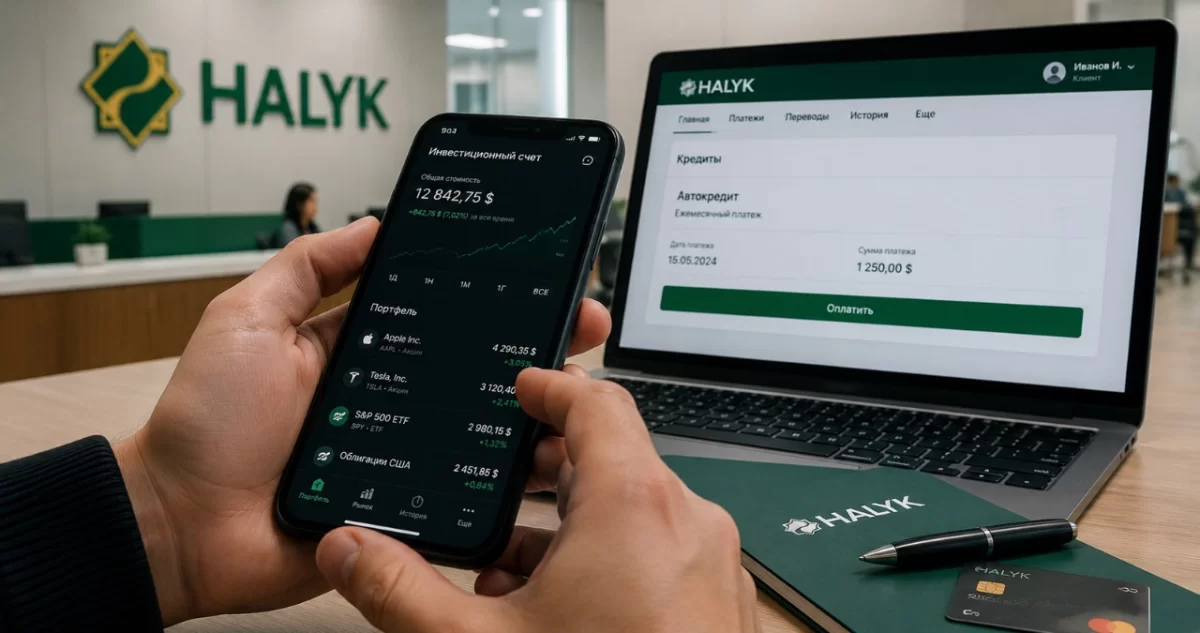 Клиент Halyk Bank пожаловался на списание долларов с инвестсчета для автокредита