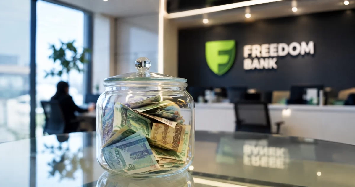Freedom Bank менял ставки по вкладам 65 раз за три месяца