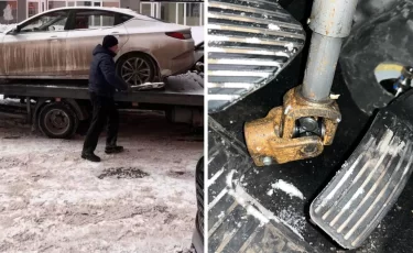 Поломка руля китайского авто едва не стоила жизни казахстанцу
